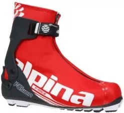 Alpina Skisko Fsk Rød/Sort/Hvit