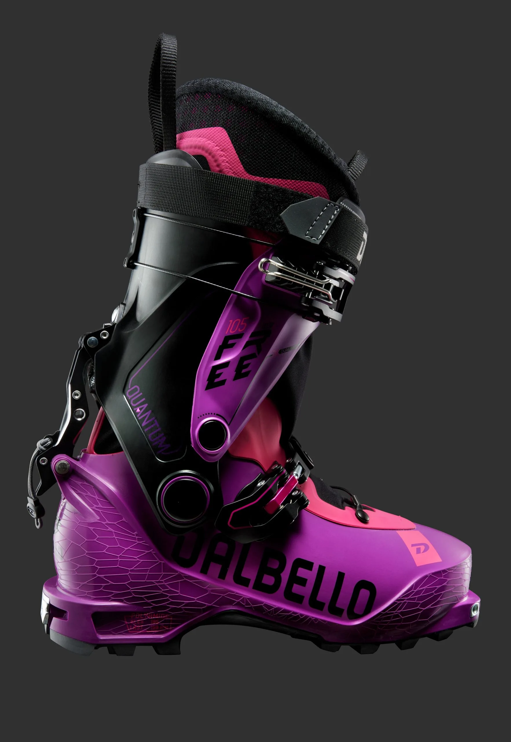 Dalbello Quantum Free 105 Womens Orchid/Black 6 Dalbello Quantum Free 105 Womens Orchid/Black - Image 4