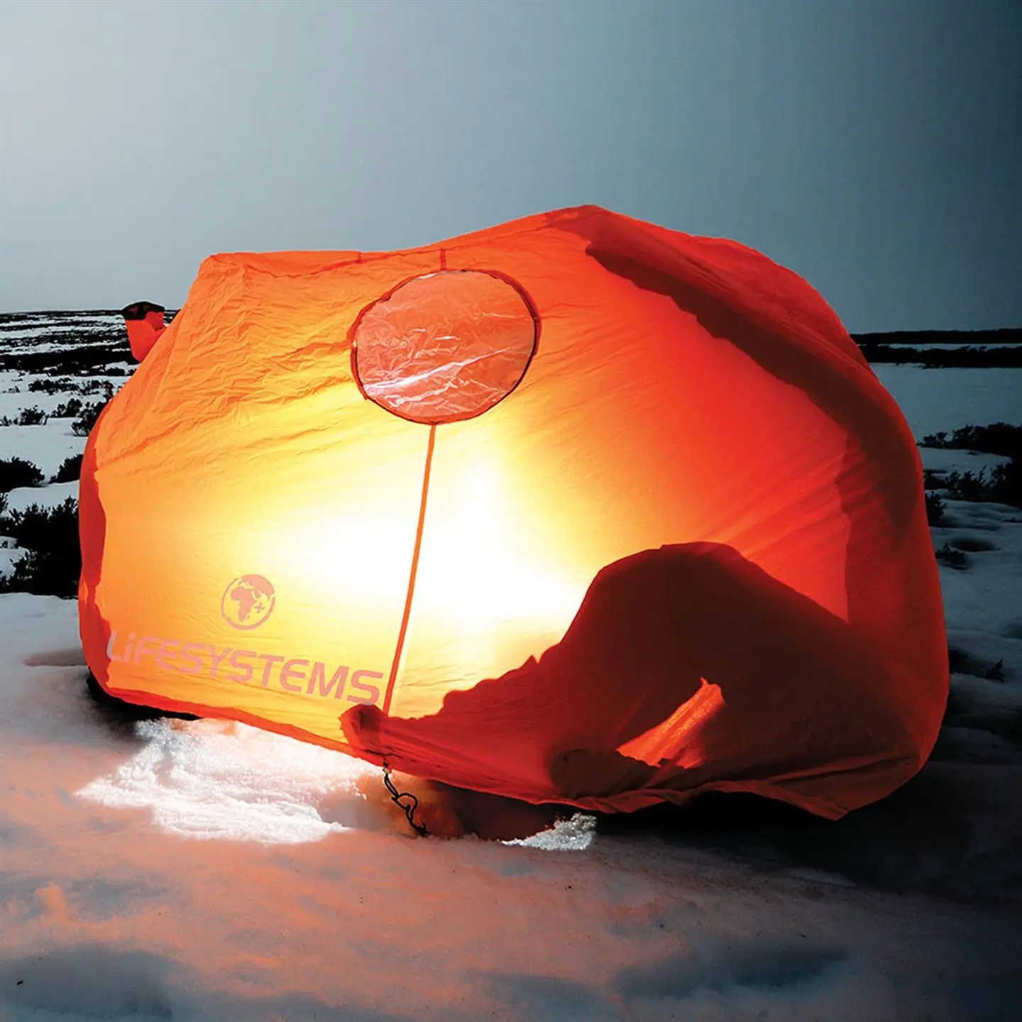 Lifesystems Vindsekk Survival Shelter 2 Orange 5 Lifesystems Vindsekk Survival Shelter 2 Orange - Image 3